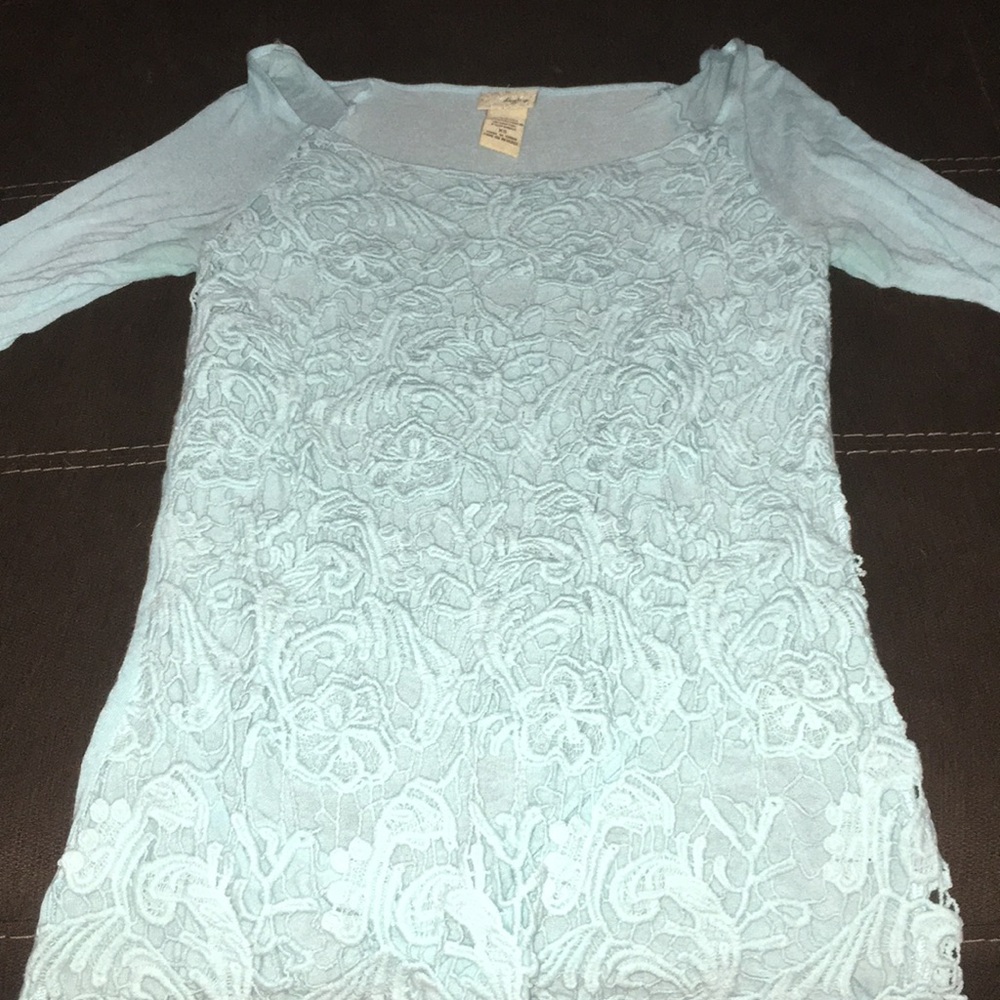 Light blue casual top